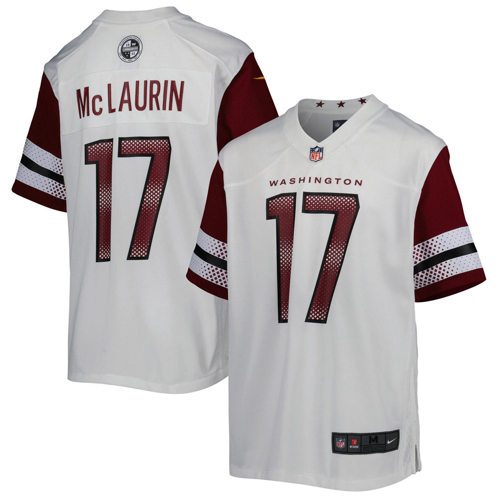 Youth Washington Commanders Terry McLaurin Game Jersey White