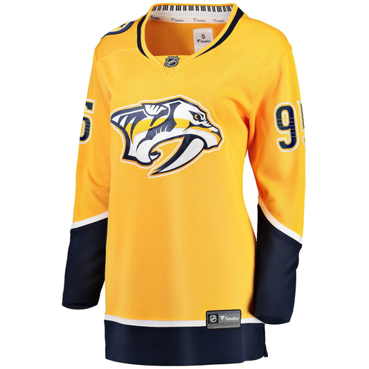 Women's Matt Duchene Fanatics Predators Premier Breakaway Jersey - Gold