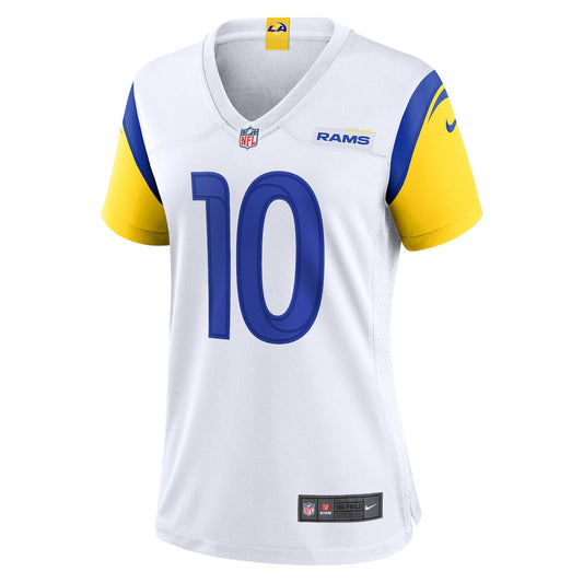 Women's Cooper Kupp Nike Rams Bone Game Jersey - White