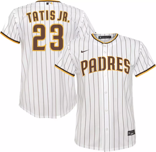 Youth San Diego Padres Fernando Tatis Jr. Home Player Jersey - White