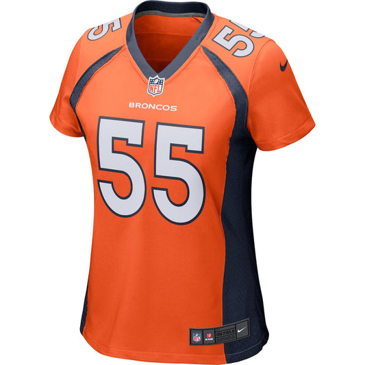 Women's Bradley Chubb Nike Broncos Game Jersey - Orange