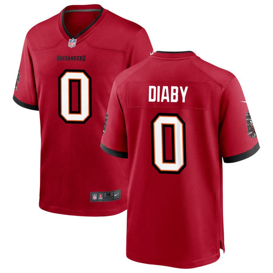 YaYa Diaby Nike Tampa Bay Buccaneers Game Jersey - Red