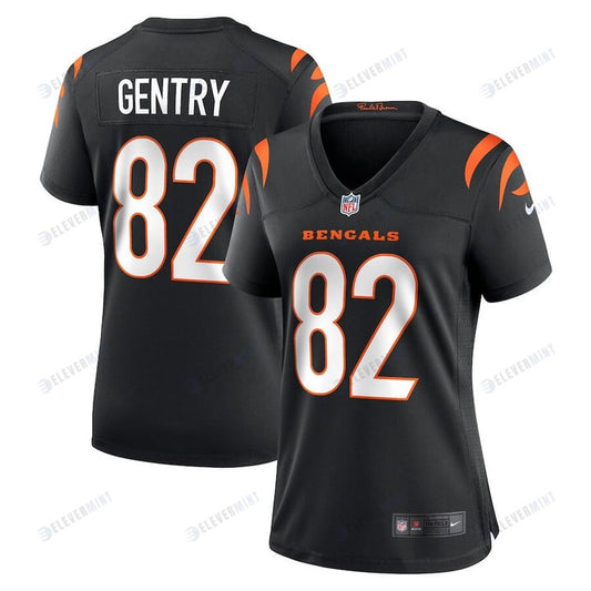 Zach Gentry 82 Cincinnati Bengals Women Game Jersey - Black