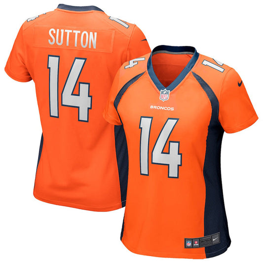 Women's Denver Broncos Courtland Sutton Game Jersey - Orange