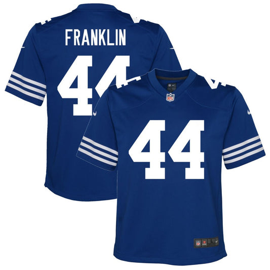 Zaire Franklin Indianapolis Colts Nike Youth Alternate Game Jersey - Royal