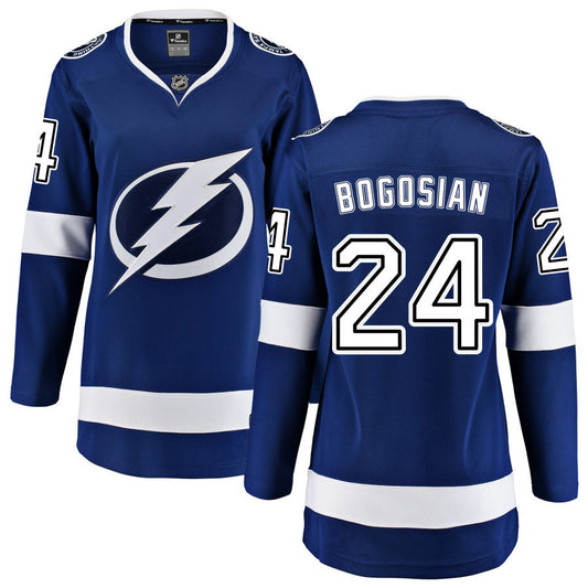 Zach Bogosian Tampa Bay Lightning Fanatics Branded Women's Home Breakaway Jersey - Blue